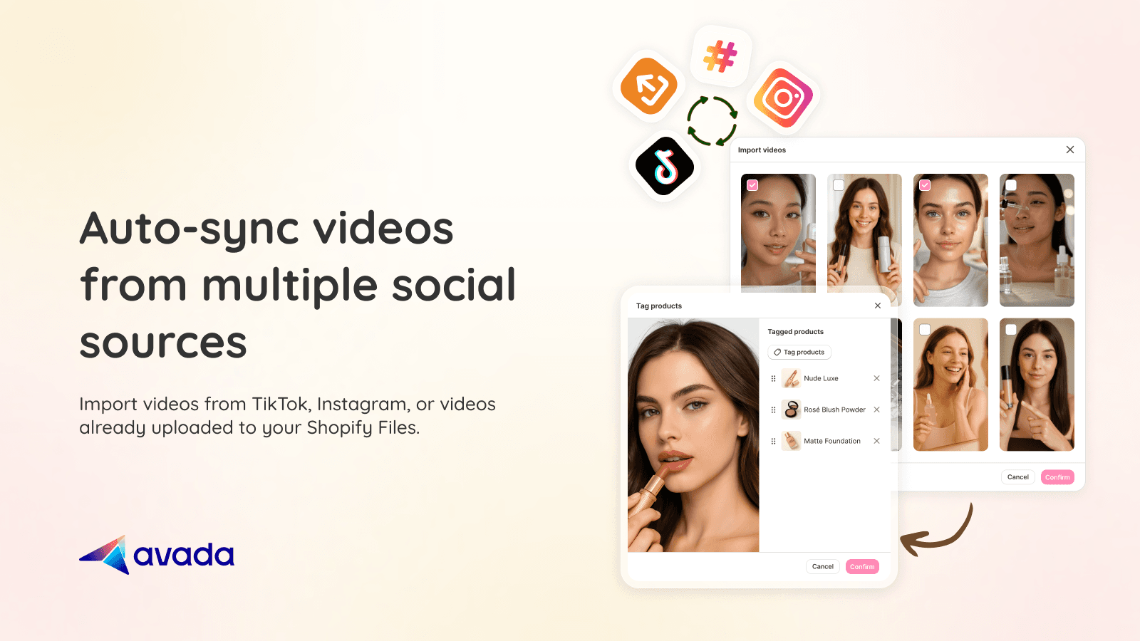 Avada Shoppable Videos Reel screenshot 2