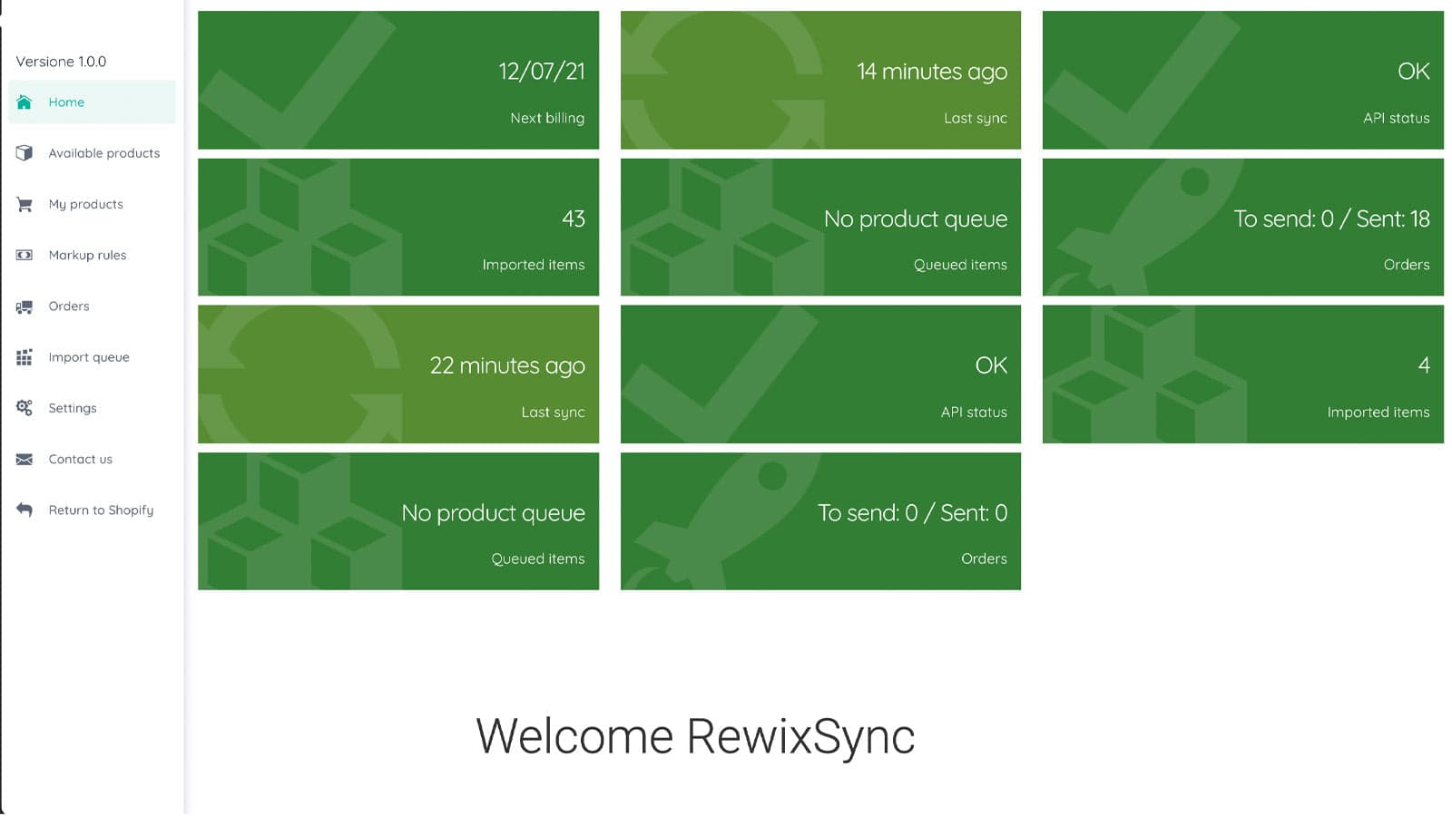 RewixSync screenshot 1