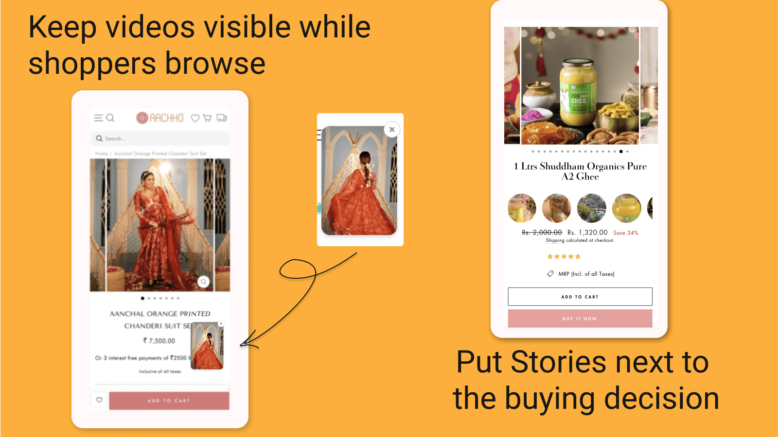 Vizup Shoppable Video Carousel screenshot 2