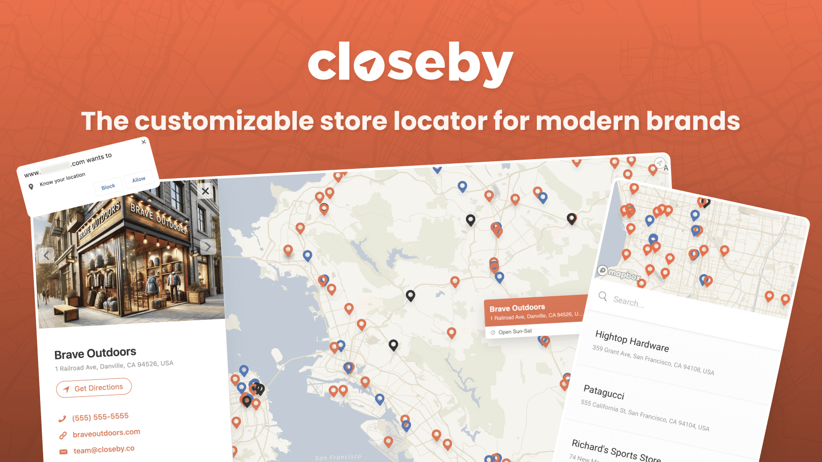 Closeby ‑ Store Locator screenshot 1