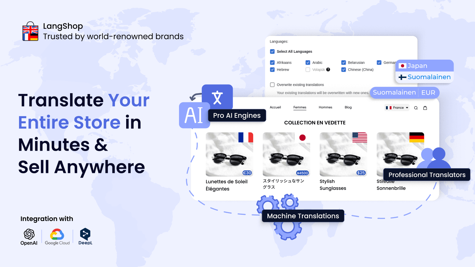 LangShop AI Language Translate screenshot 1