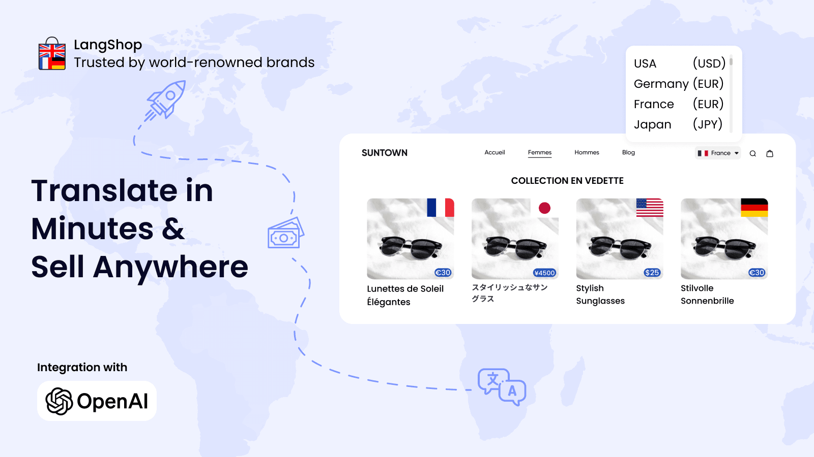 LangShop AI Language Translate screenshot 1