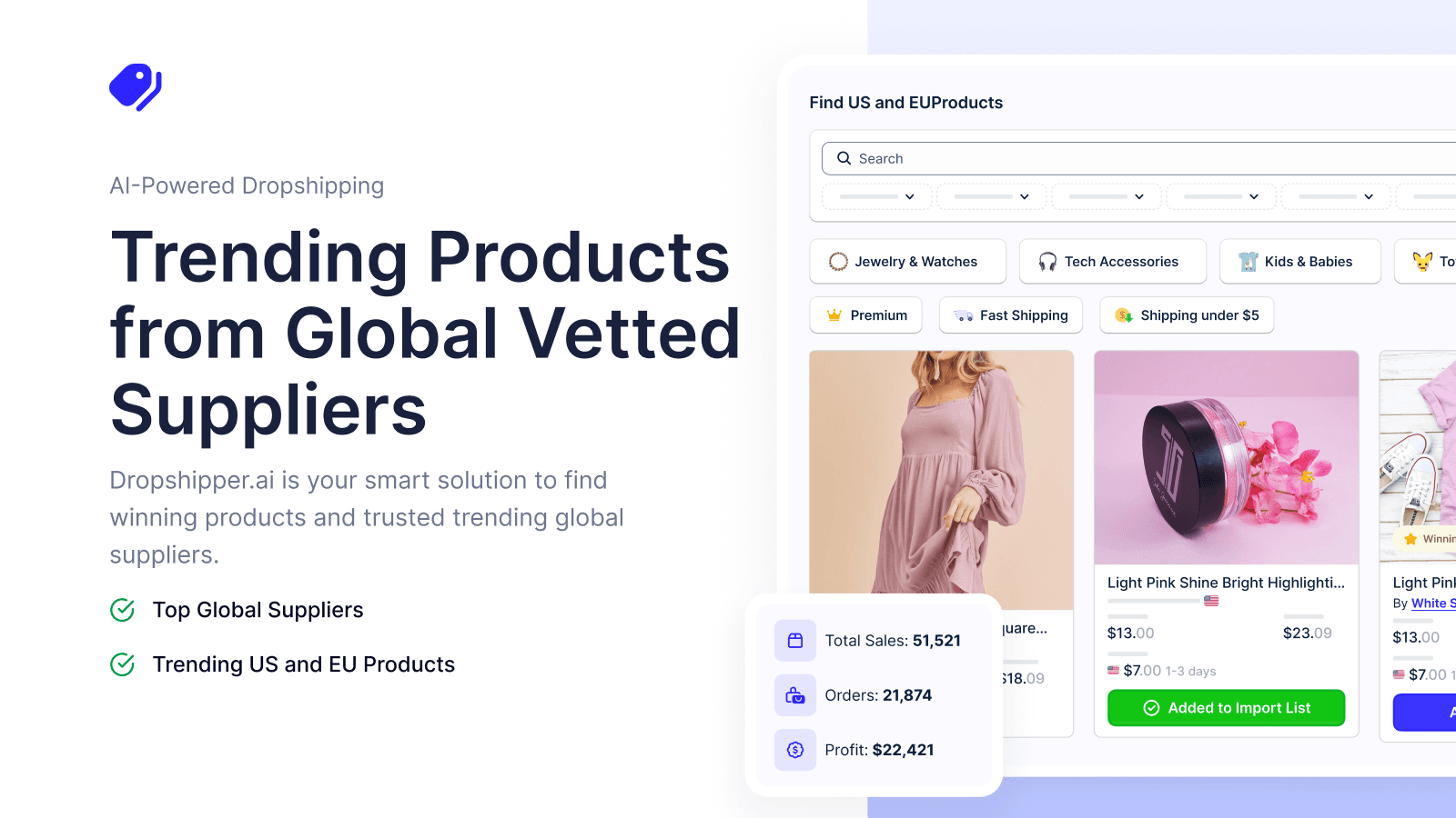 AI Dropshipping:US|EU Dropship screenshot 1