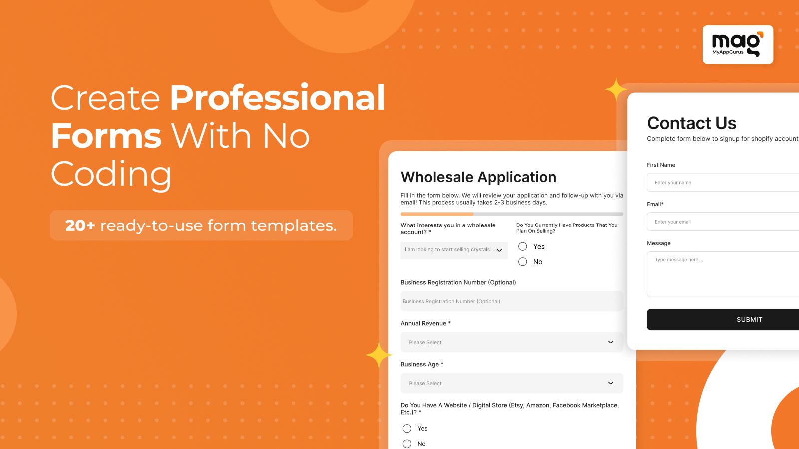 MAG: Form Builder screenshot 1