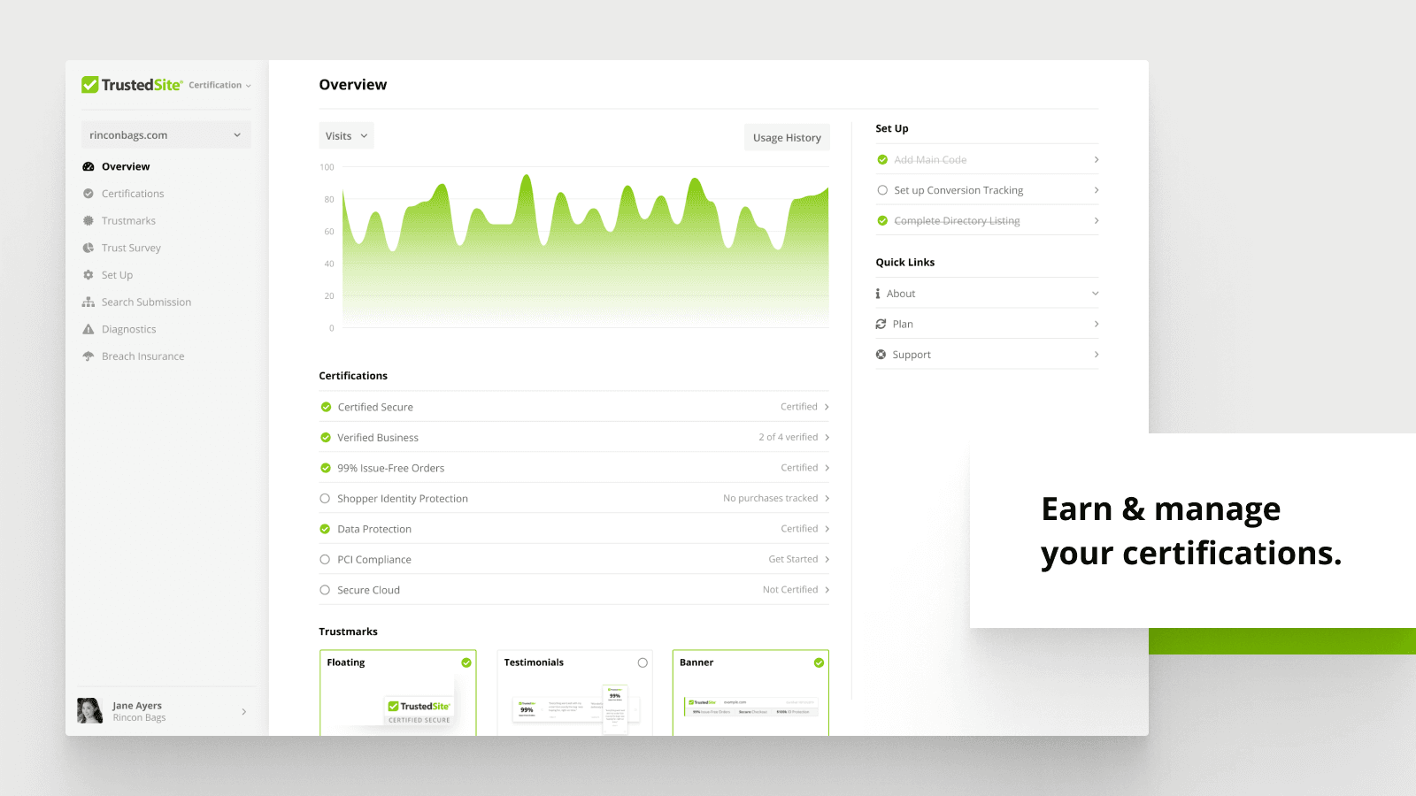 TrustedSite ‑ Trust Badges screenshot 2