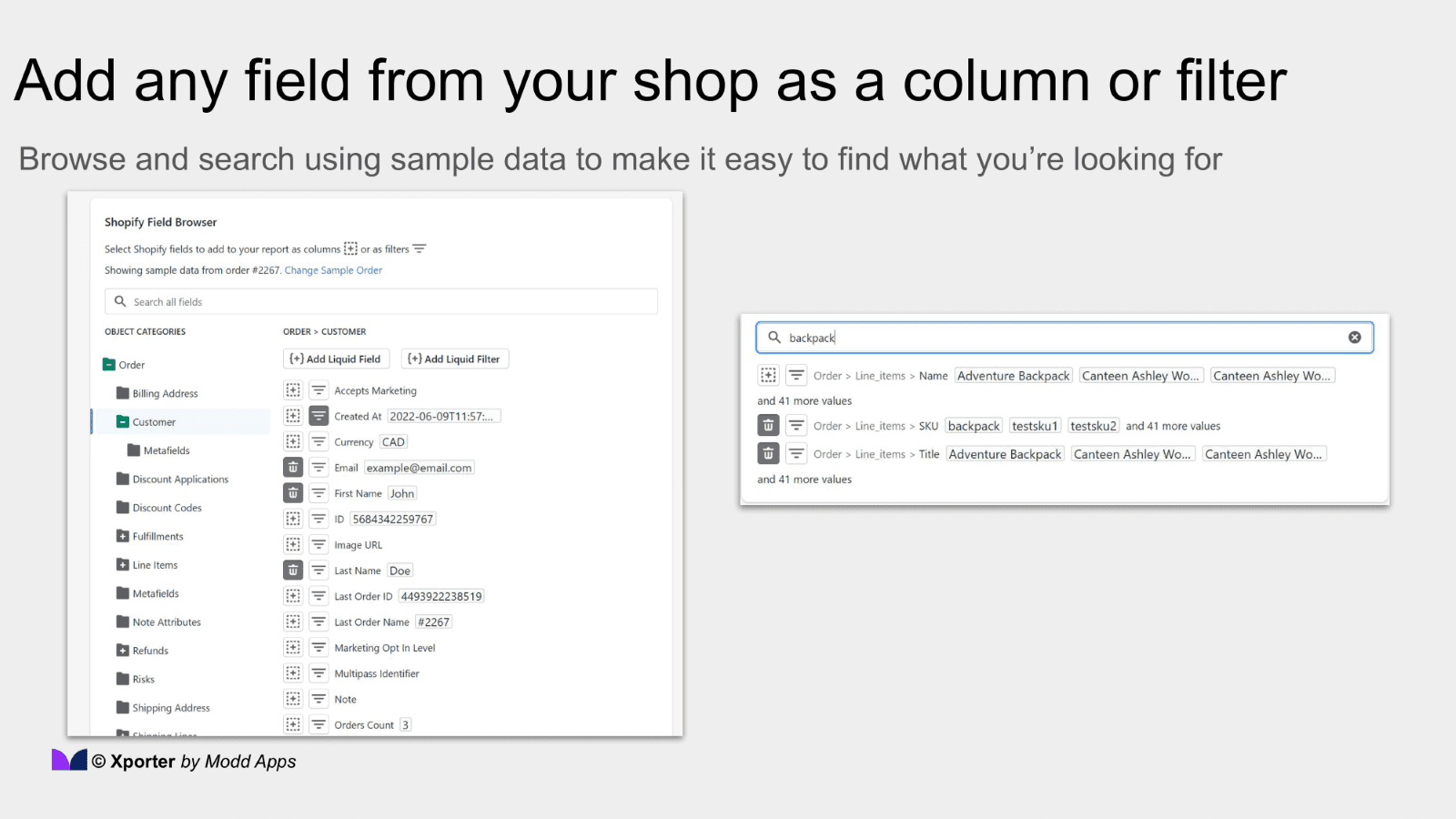 Xporter Data Export & Reports screenshot 2