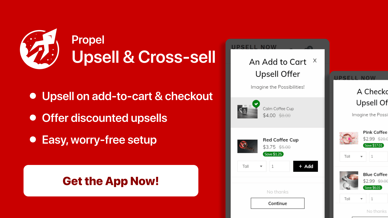 Propel Upsell & Cross‑sell screenshot 1