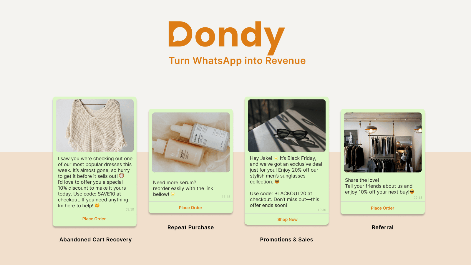 Dondy: WhatsApp Marketing+Chat screenshot 1