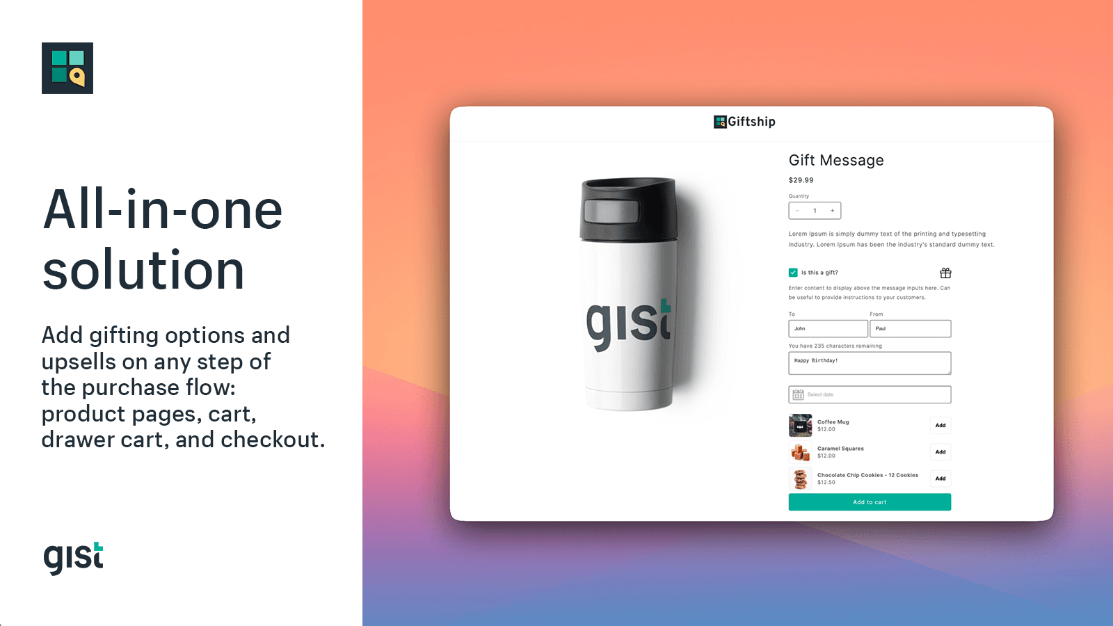 Giftship: Gift Options & More screenshot 1