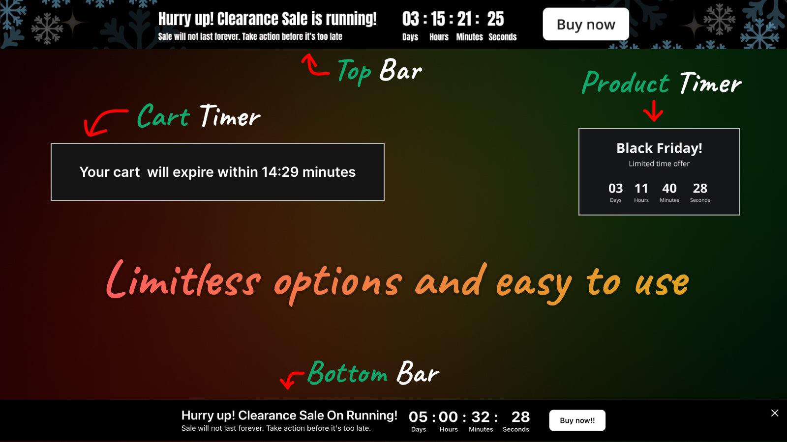 Peak Pulse Countdown Timer Bar screenshot 2