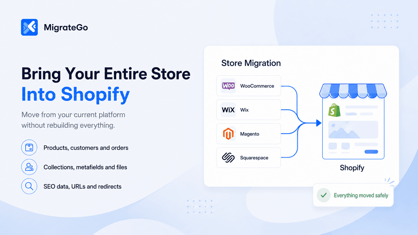 Store Migrate & Order Import screenshot 2