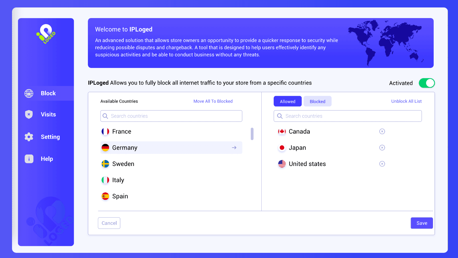 Block SpyTools, VPN/RDP/bots screenshot 2