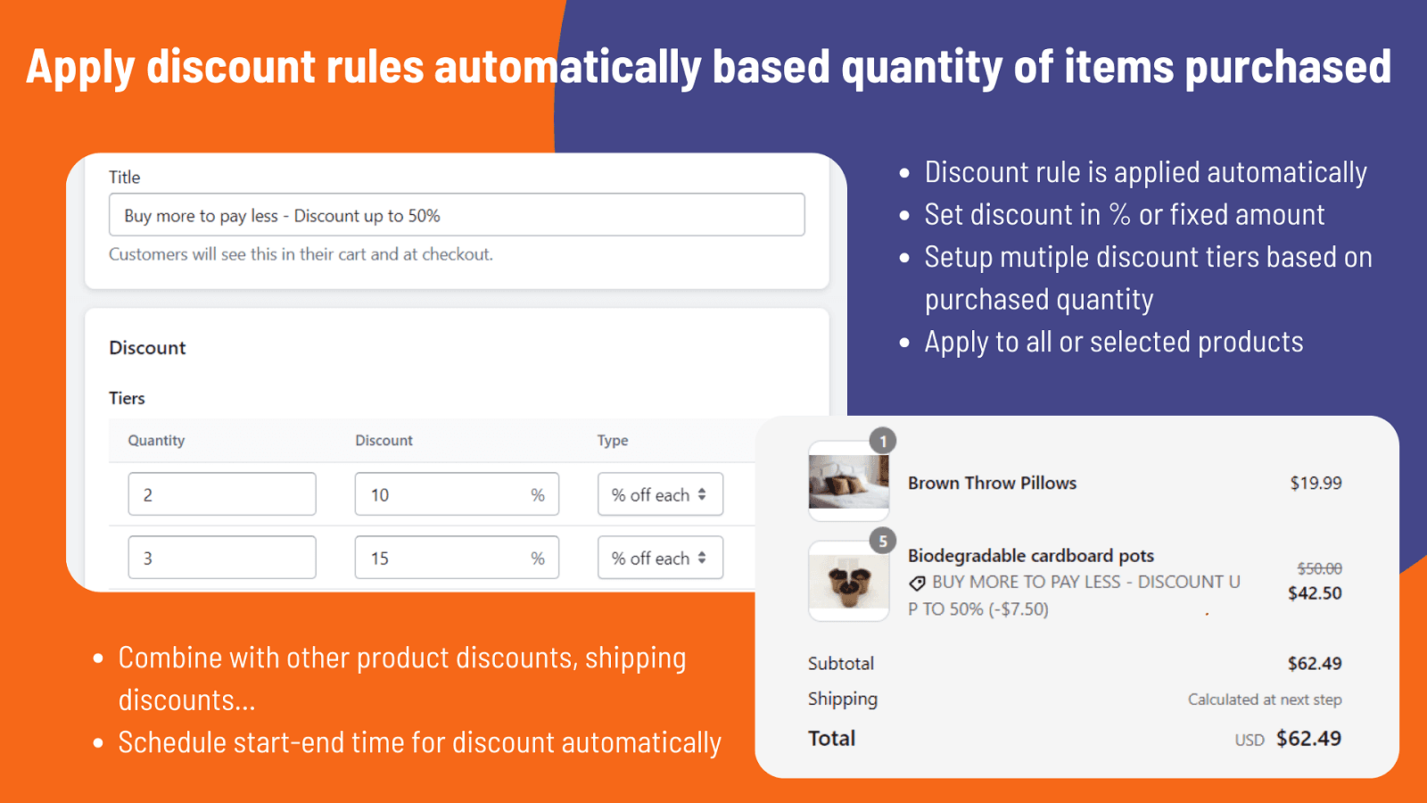 Yanet Volume Discounts Bundles screenshot 2