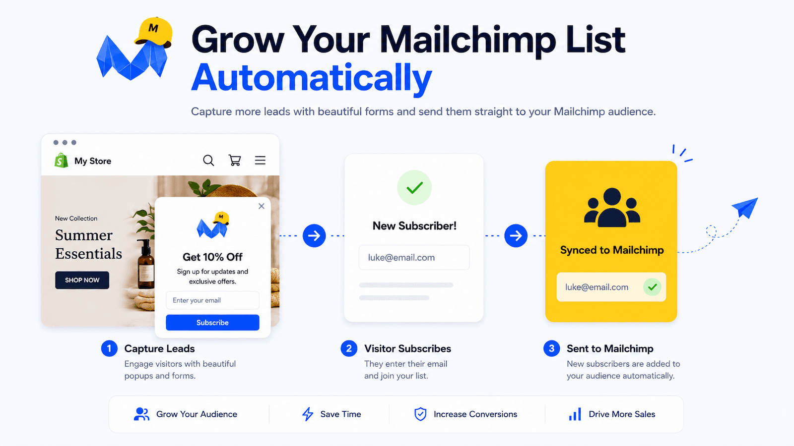 Mailmunch Forms for Mailchimp screenshot 2