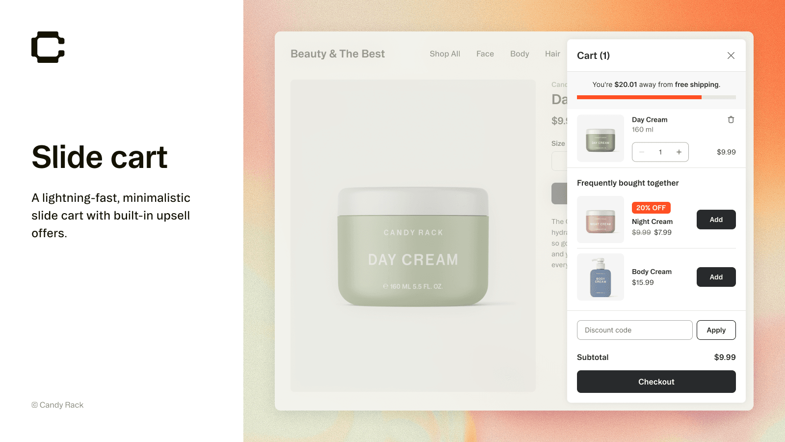 Candy Rack • Upsell Cross‑sell screenshot 2