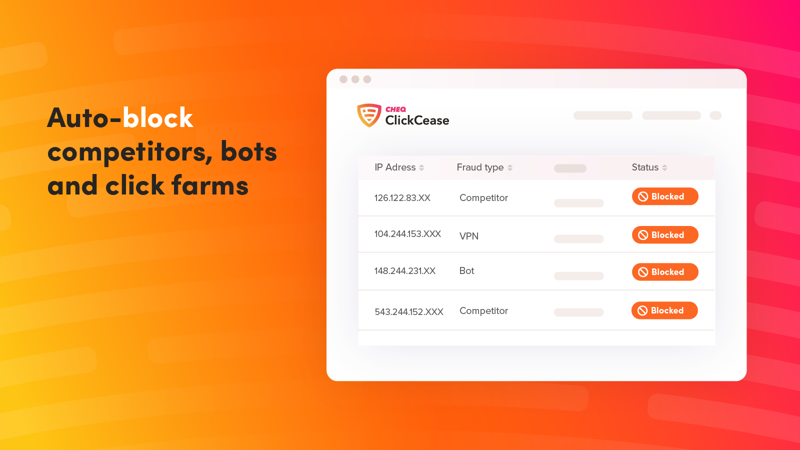 ClickCease ‑ Ad Protection screenshot 1