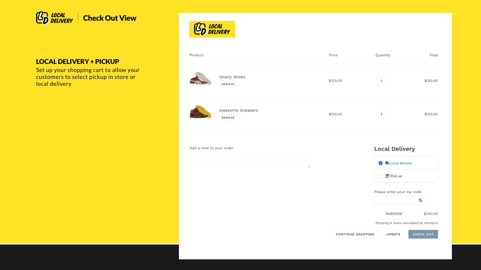 Local Delivery screenshot 2