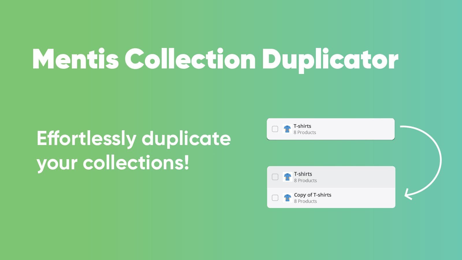 Mentis Collection Duplicator screenshot 1