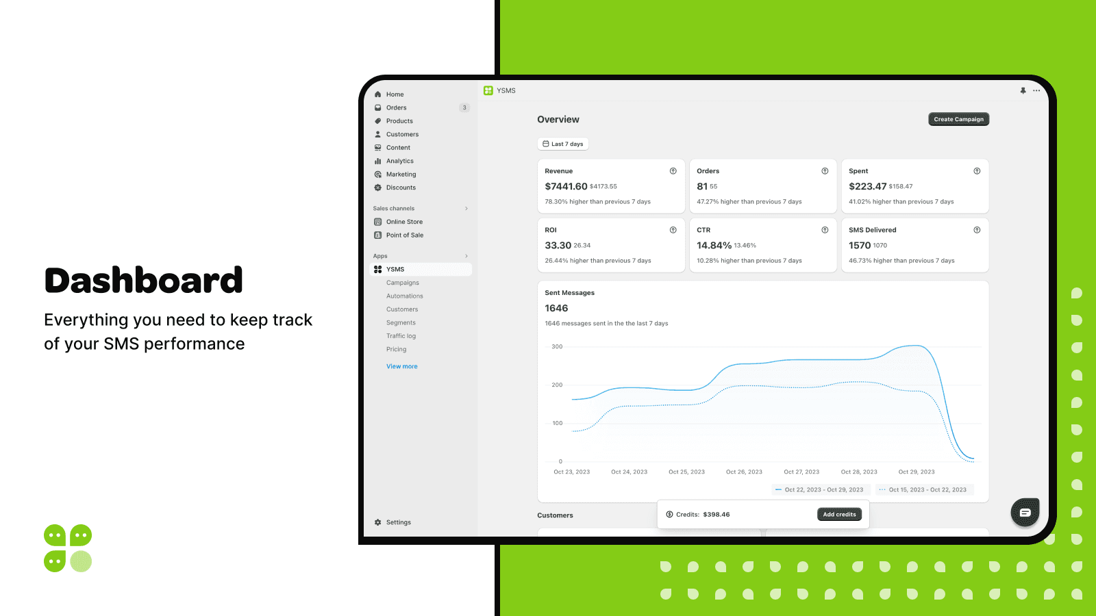 YSMS ‑ SMS Marketing screenshot 2