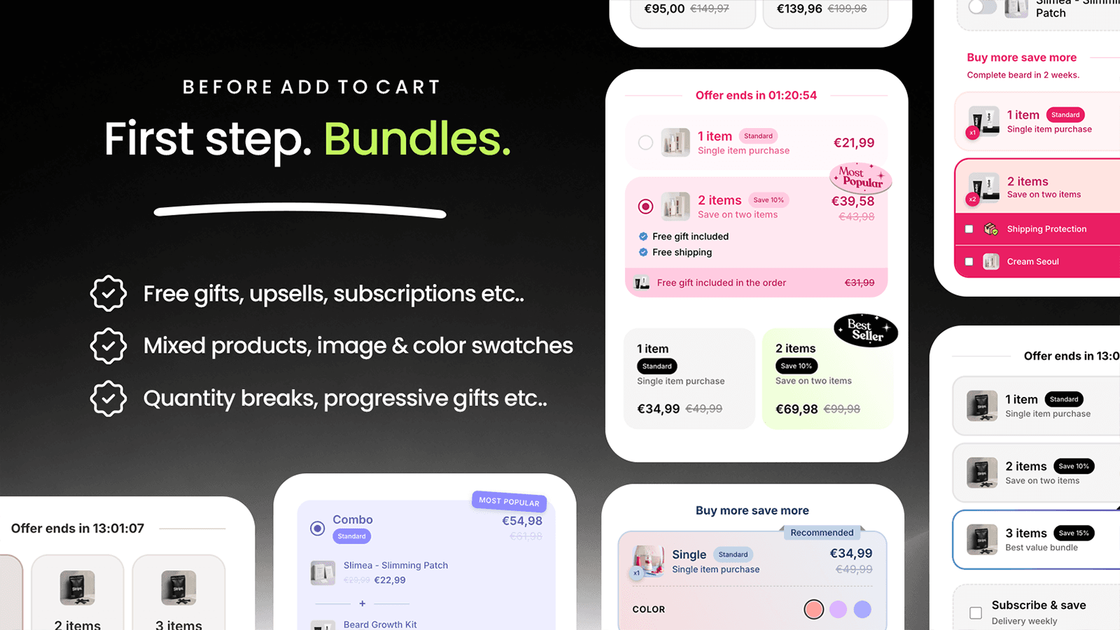 Amose: Bundle, Quantity Breaks screenshot 2