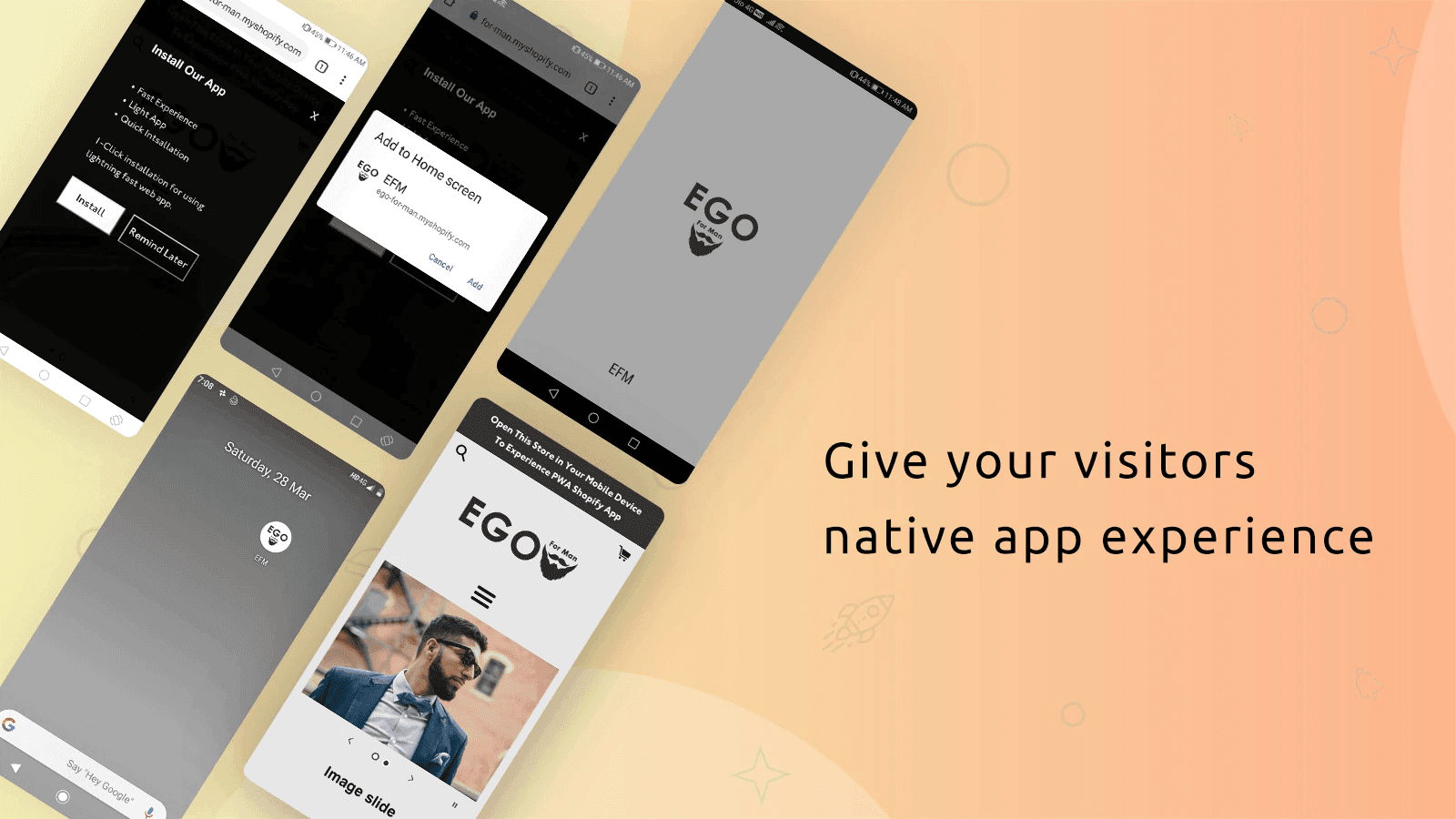 SB PWA ‑ Mobile App Builder screenshot 1