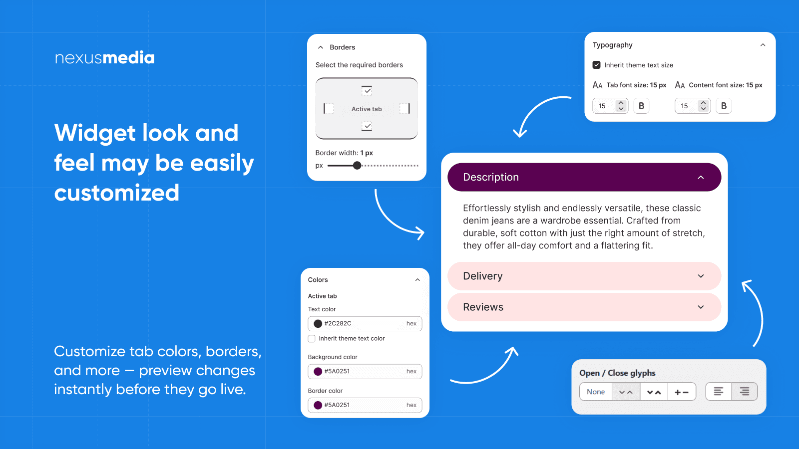EasySlide Accordion tabs & FAQ screenshot 2