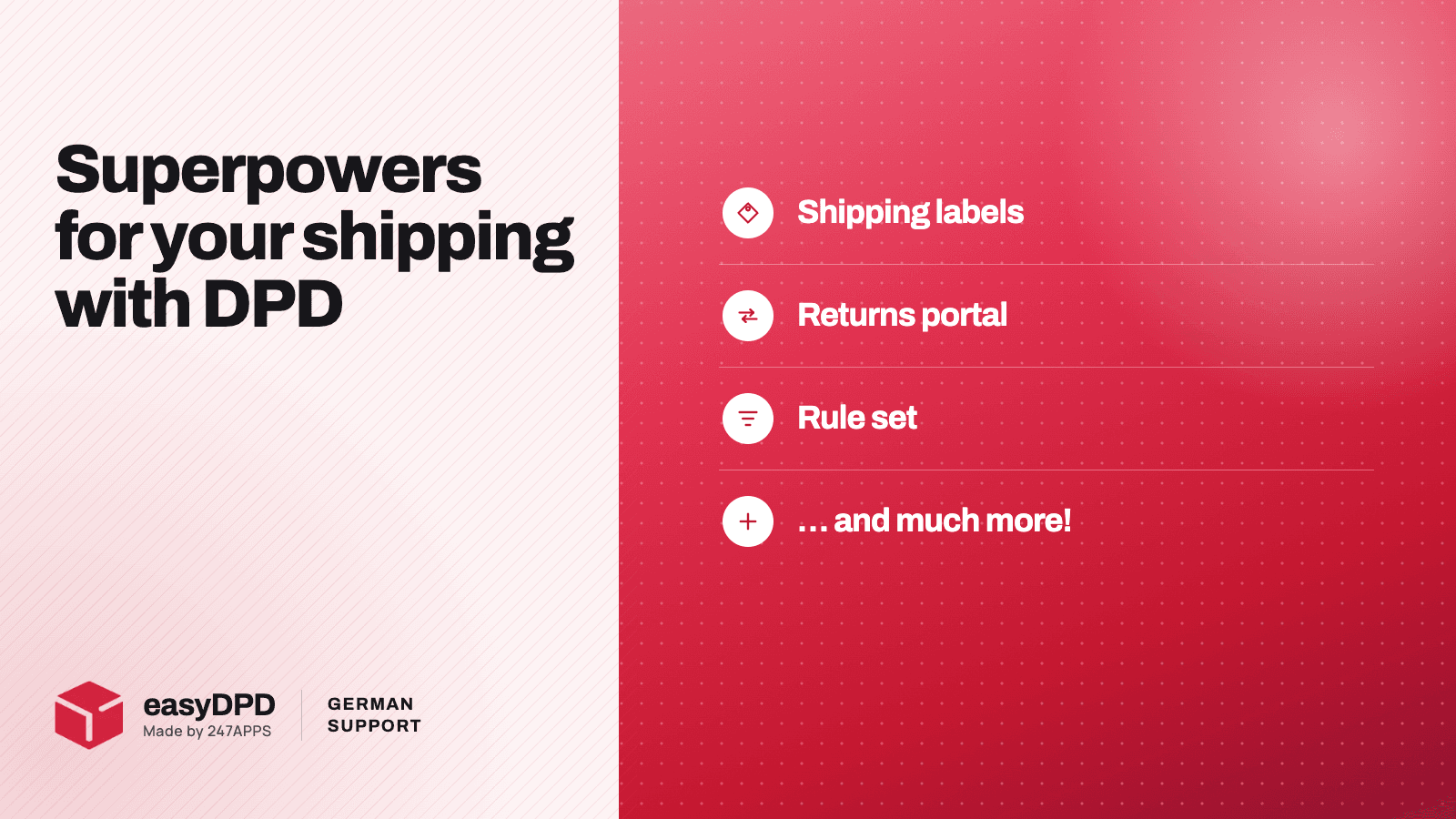 DPD Shipping | easyDPD screenshot 1