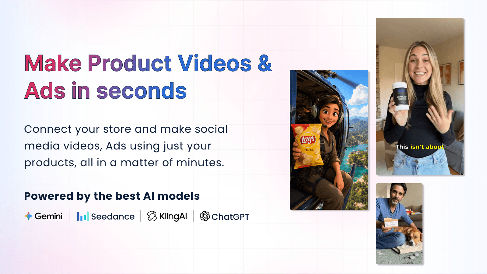 Predis‑ AI Ads & Product Video screenshot 1