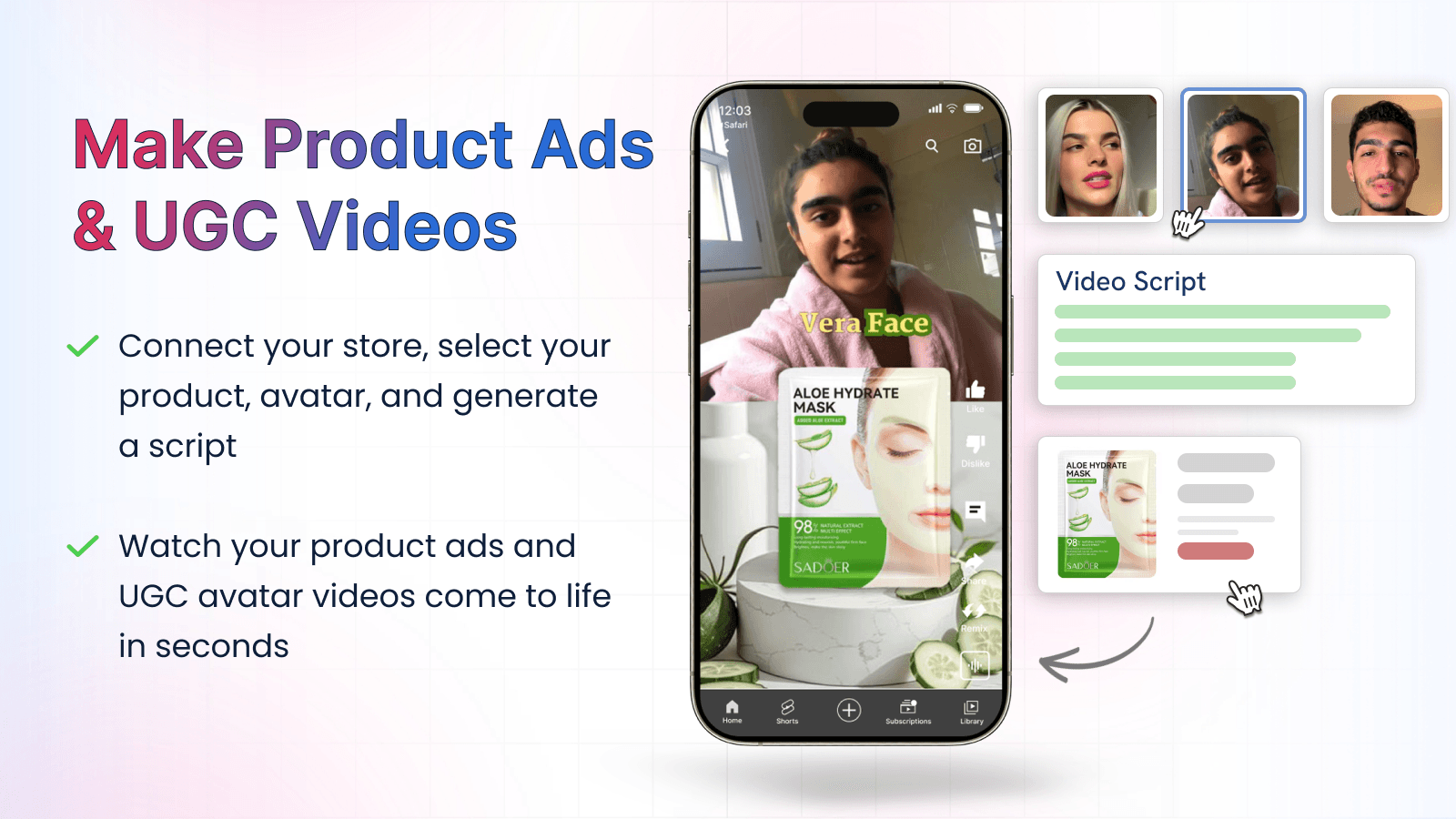 Predis‑ AI Ads & Product Video screenshot 2