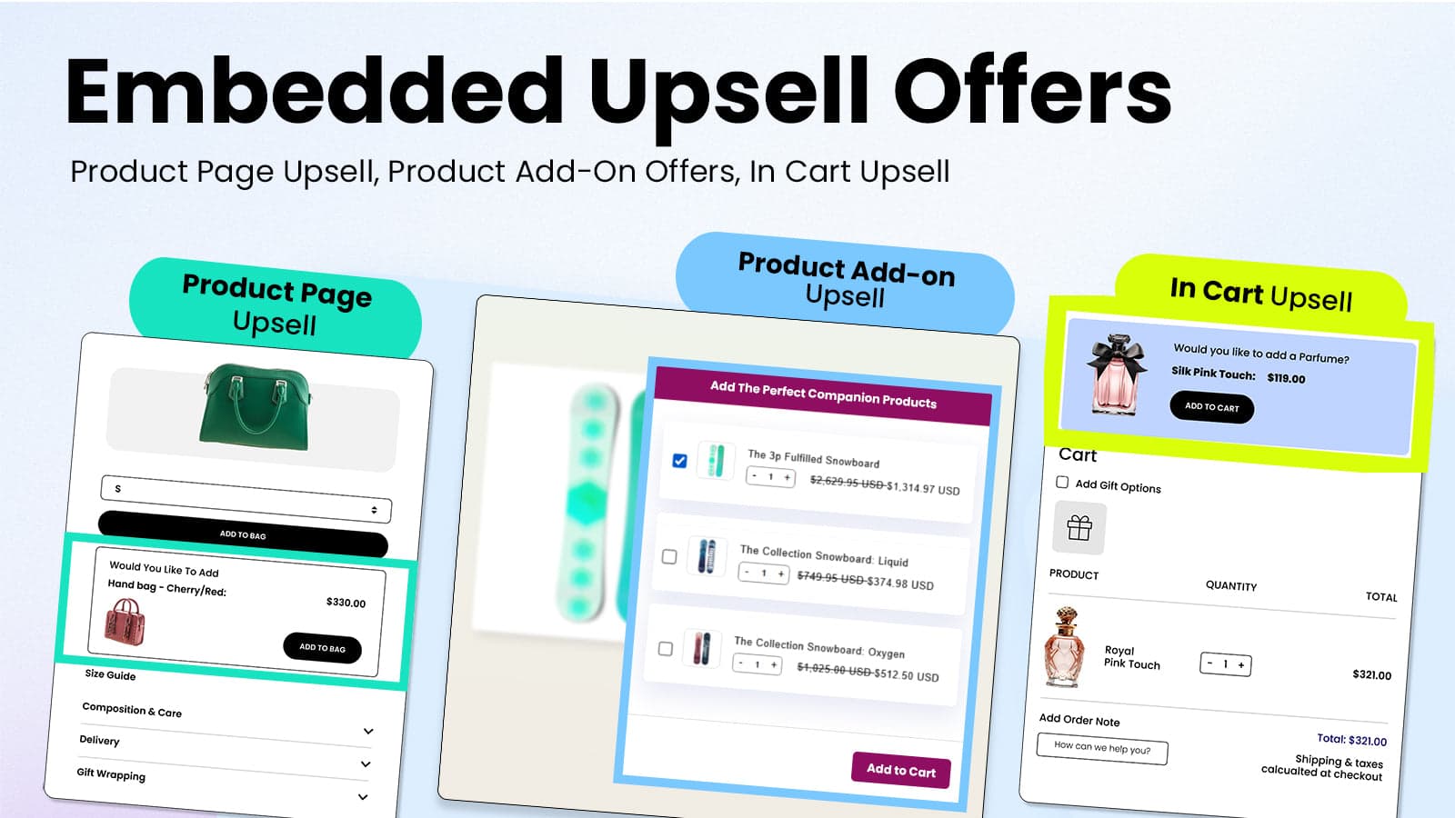 ICU• In Cart Upsell Cross Sell screenshot 2