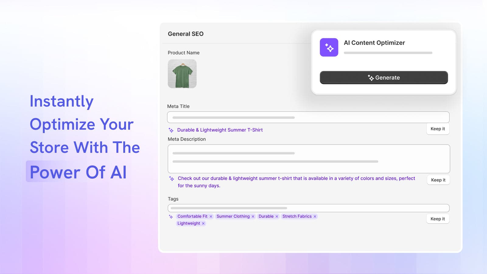 StoreSEO: AI SEO Agent screenshot 2