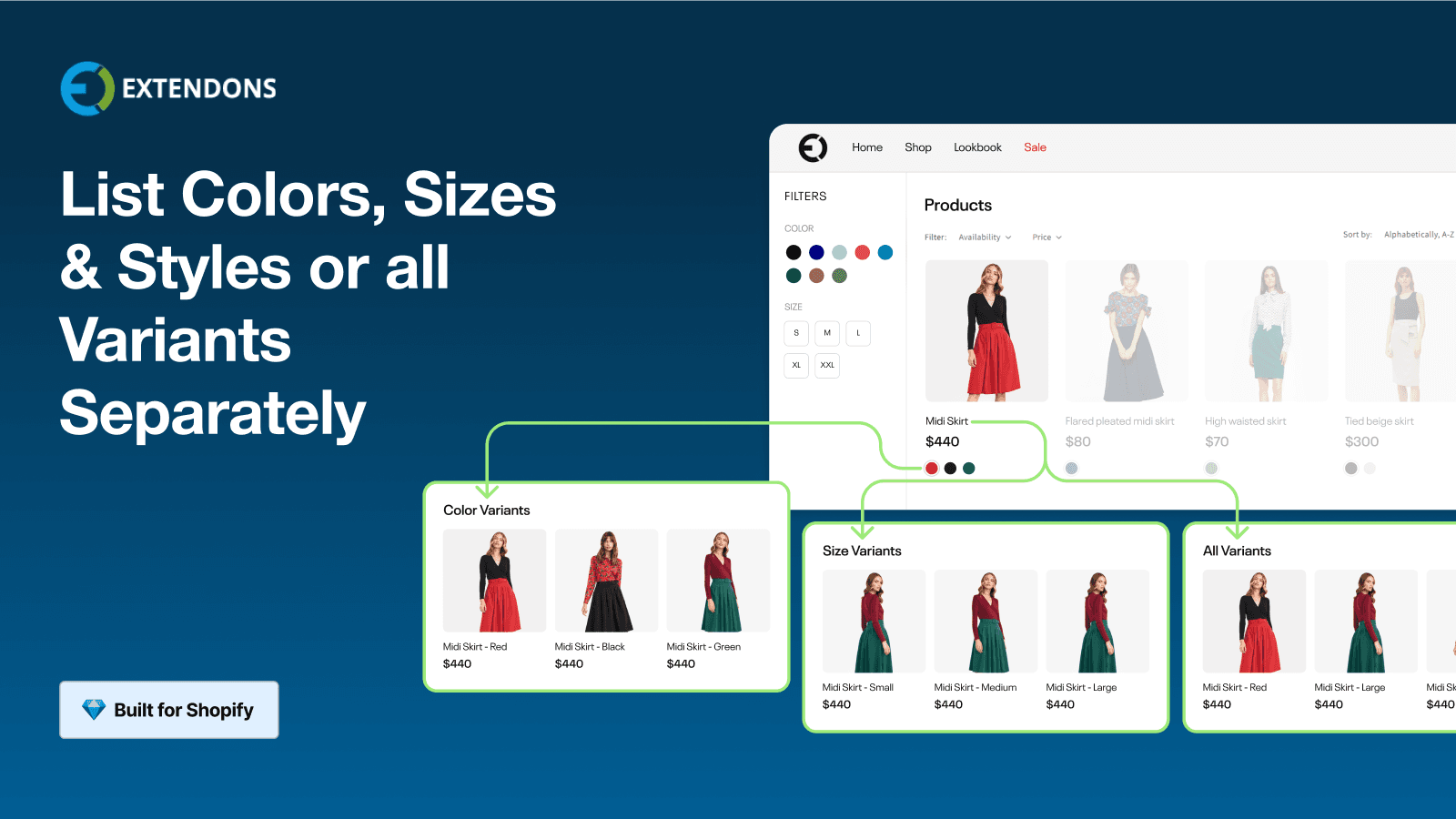 EX Show Variants on Collection screenshot 2