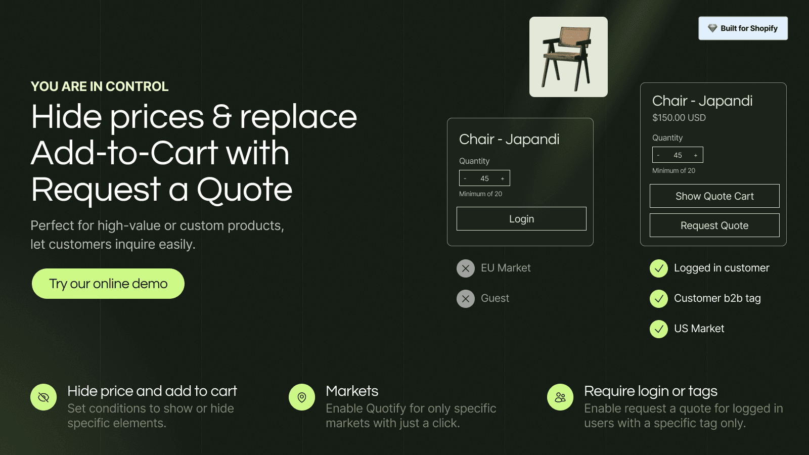 Quotify: Request a Quote (RFQ) screenshot 2