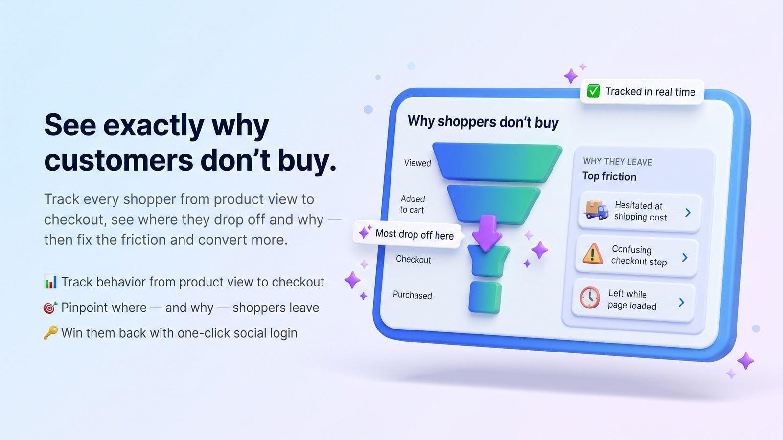 Users Insights & Social Login screenshot 1