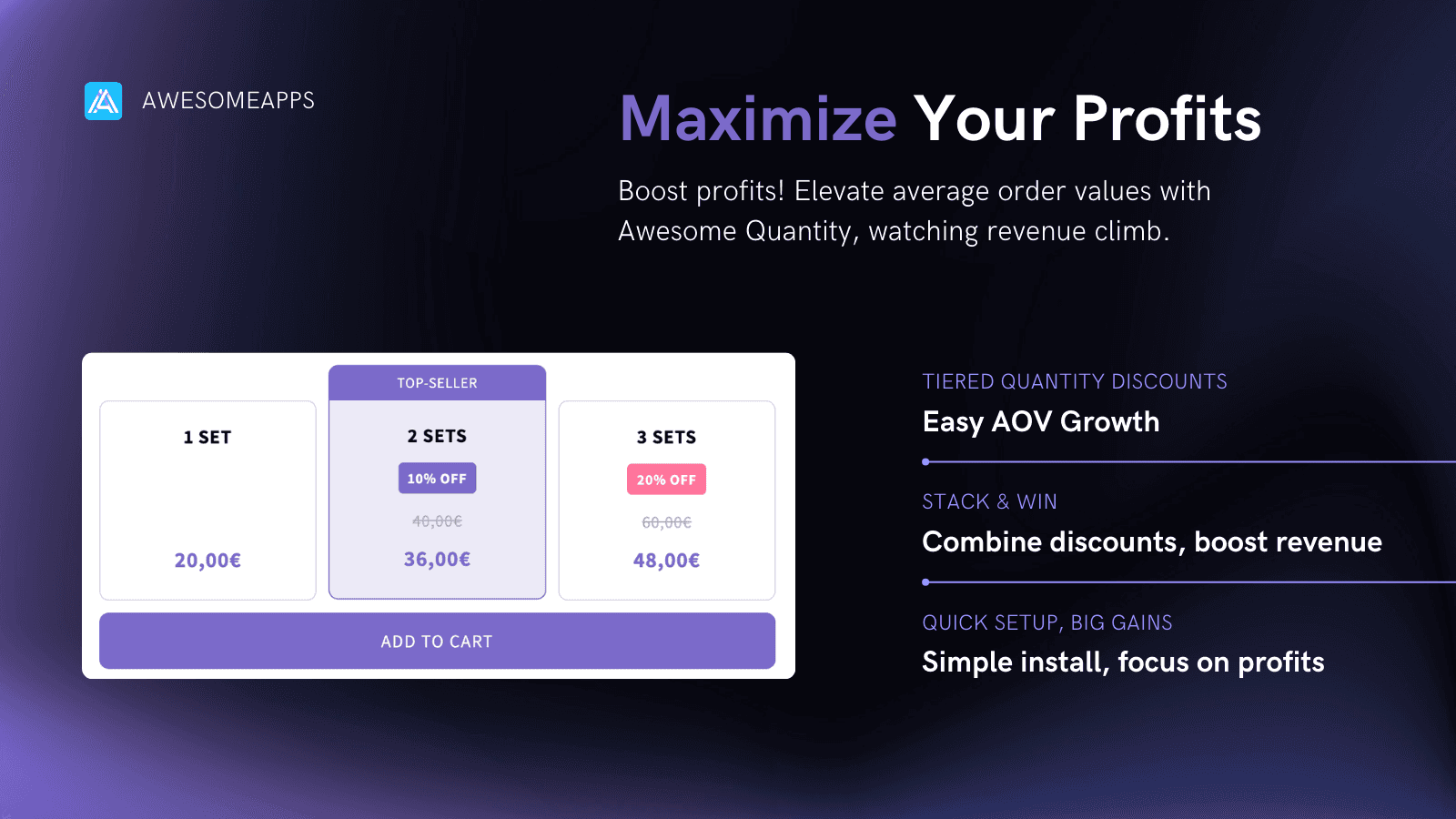 Awesome Quantity Breaks screenshot 2