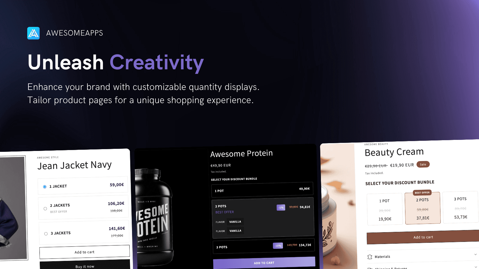 Awesome Quantity Breaks screenshot 1