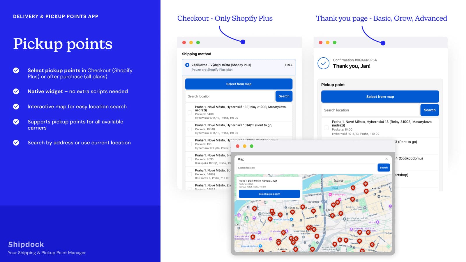 ShipD Delivery & Pickup points screenshot 2