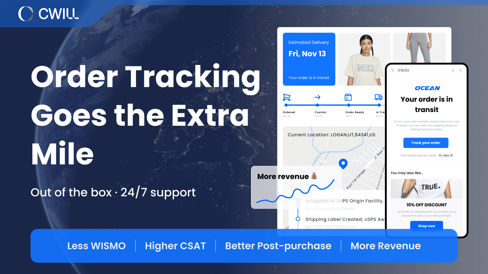 CWILL Order Tracking screenshot 1