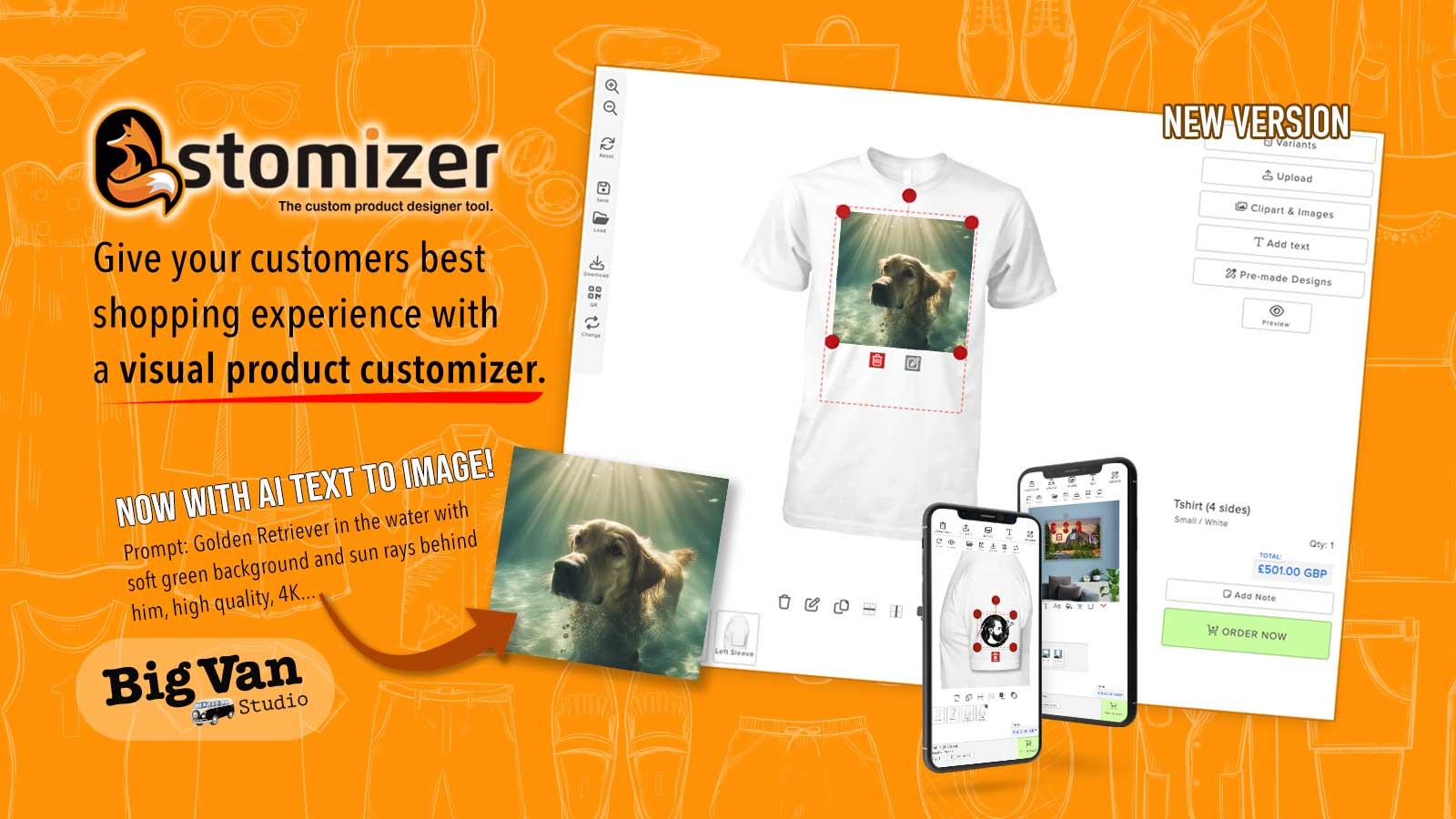 Qstomizer ‑ Product Customizer screenshot 1
