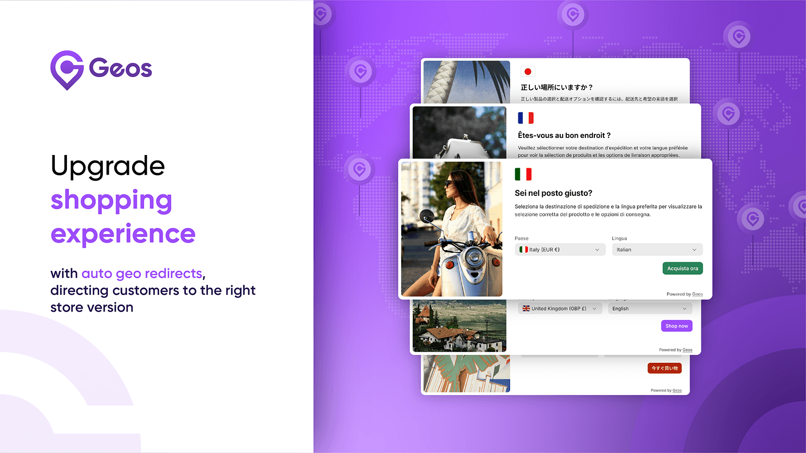 Geos: Geolocation & Redirect screenshot 2