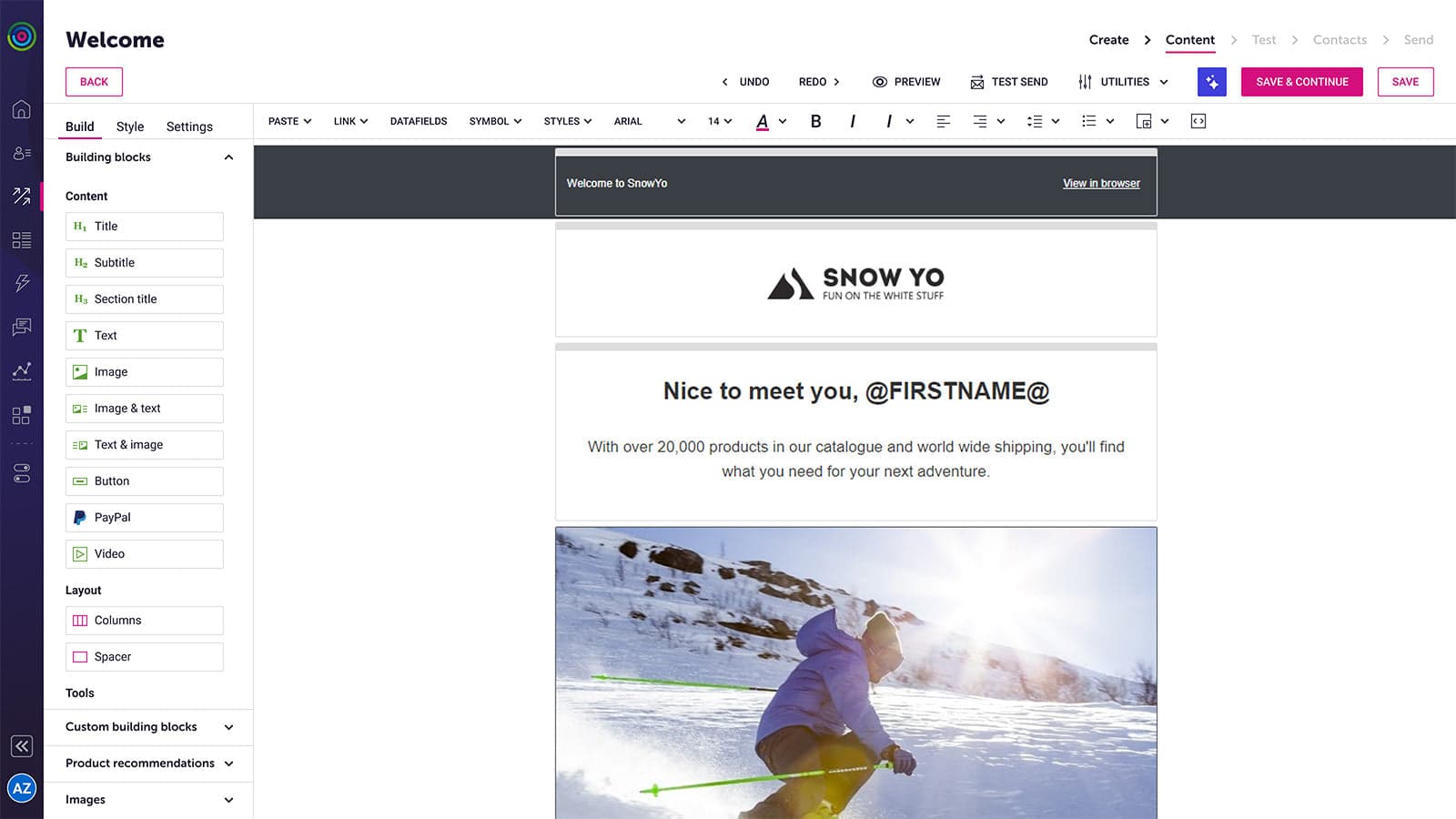 Dotdigital CXDP screenshot 1