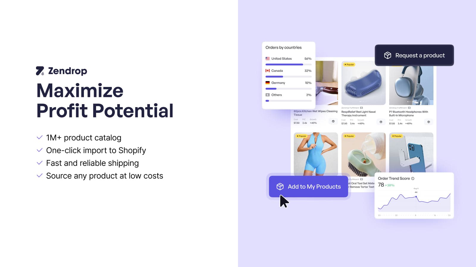 Zendrop ‑ Dropshipping & POD screenshot 1