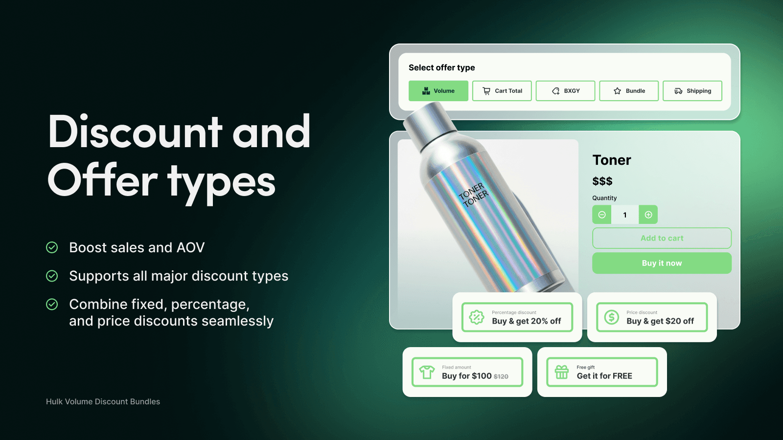 Hulk Volume Discount Bundles screenshot 2