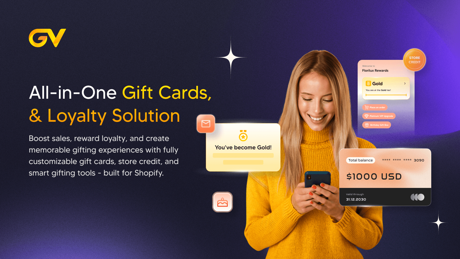 GV: Gift Card & Store Credit screenshot 1