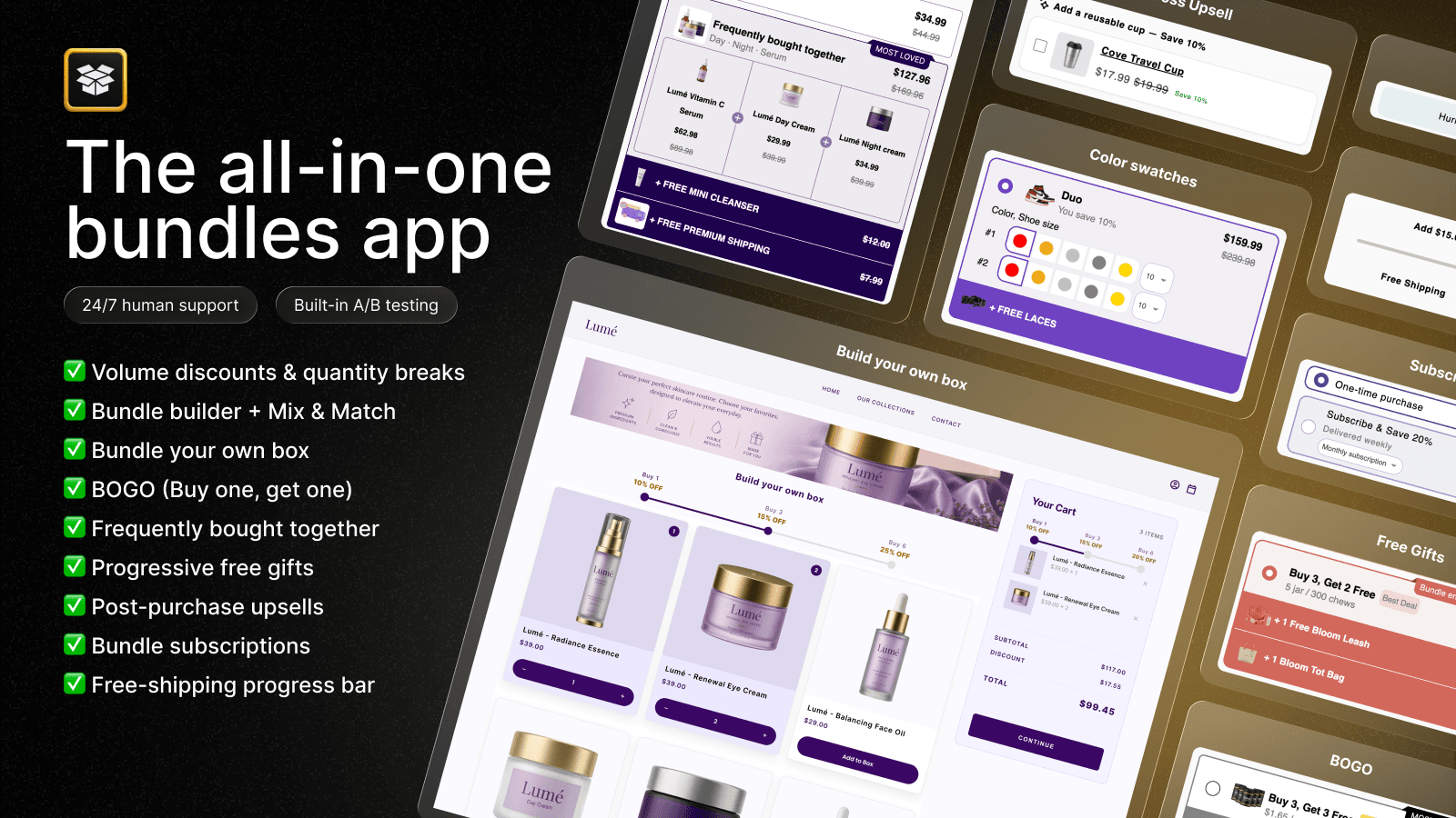 Rapid Bundles & Upsell app screenshot 1