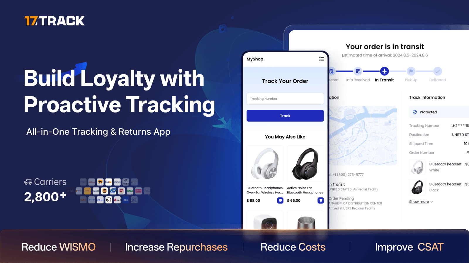 17TRACK Order Tracking screenshot 1
