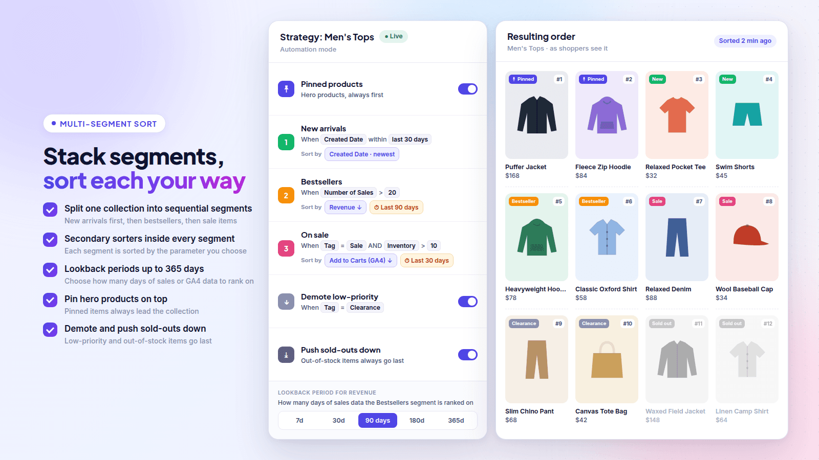 ST: Product & Collection Sort screenshot 2