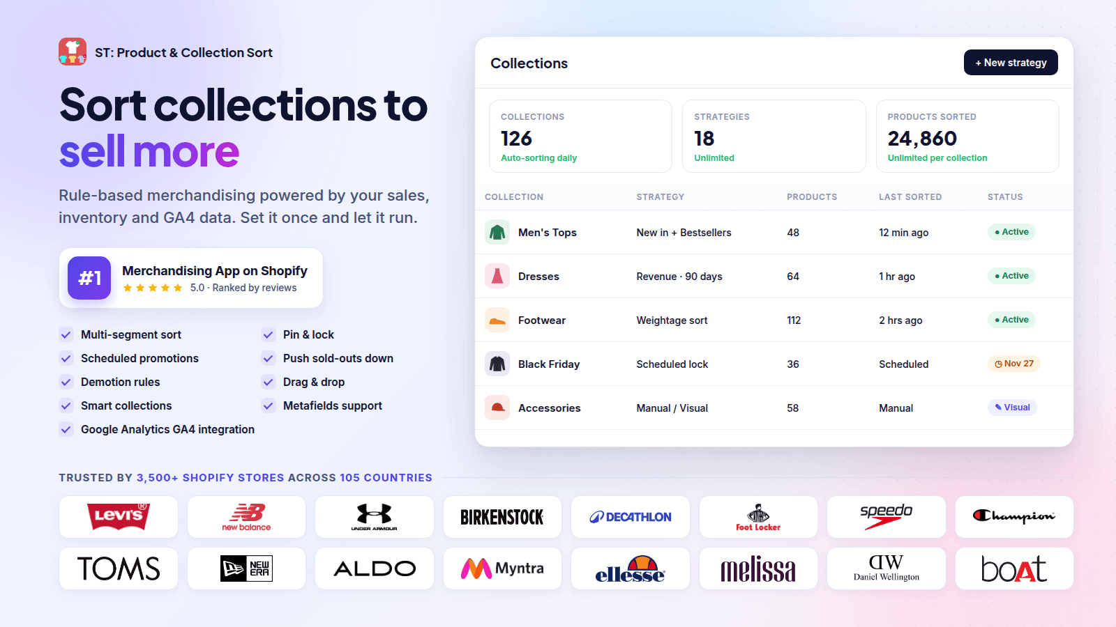 ST: Product & Collection Sort screenshot 1
