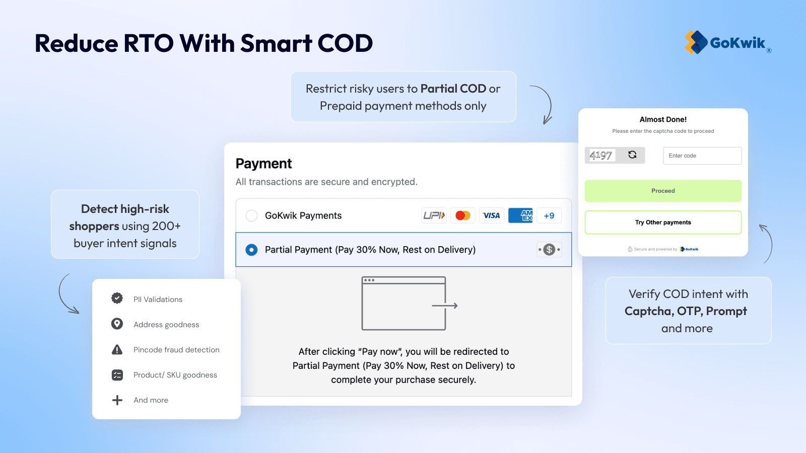 Kwik COD & Checkout screenshot 1
