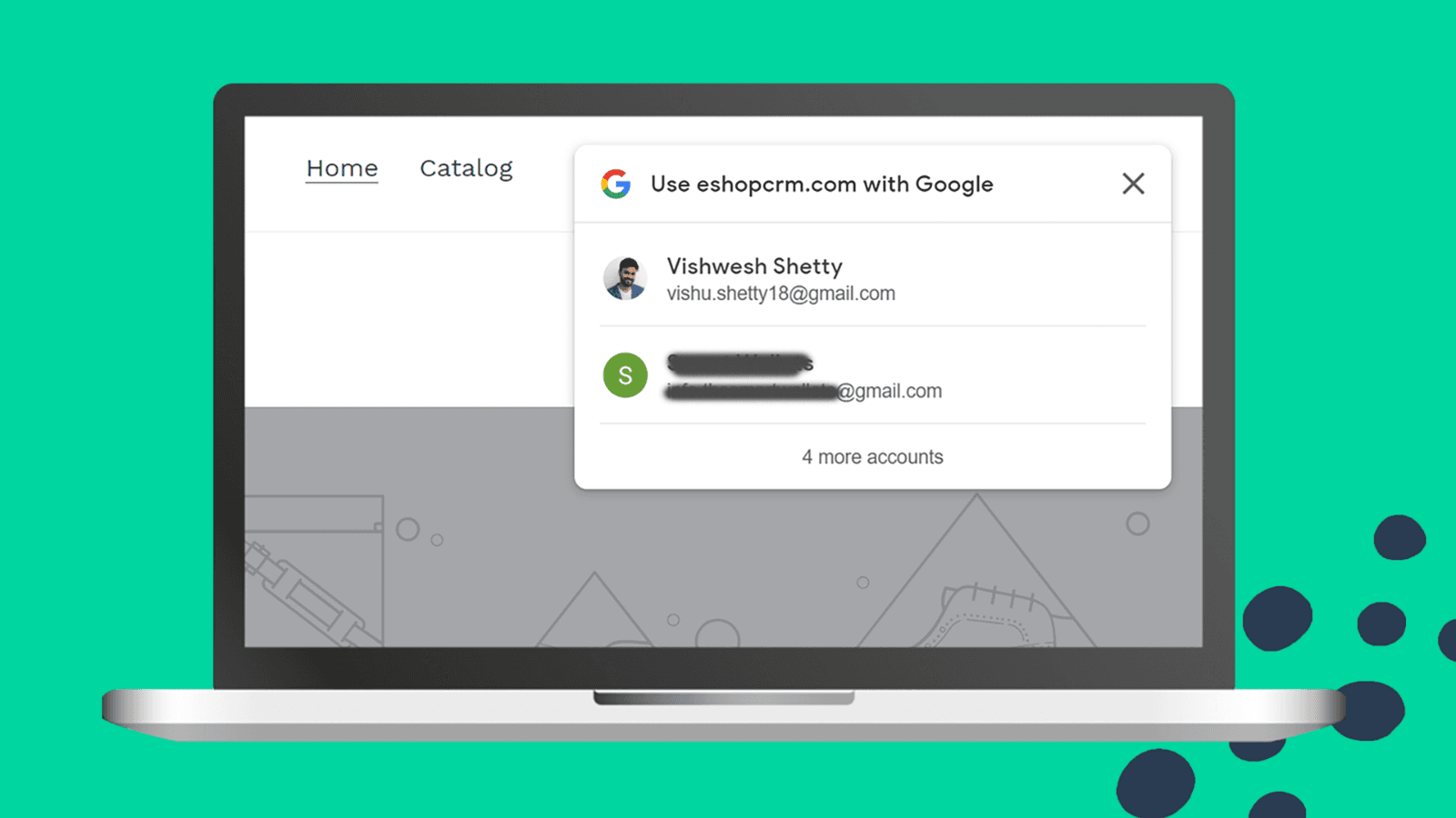 TapEmail: Google Signup screenshot 1